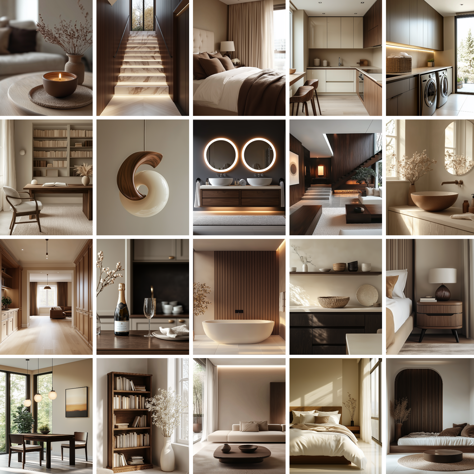 50 Modern Organic Home Stock Photos - Elevate Her Studio