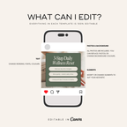 Wellness Instagram Templates Bundle - Digital Product Elevate Her Studio