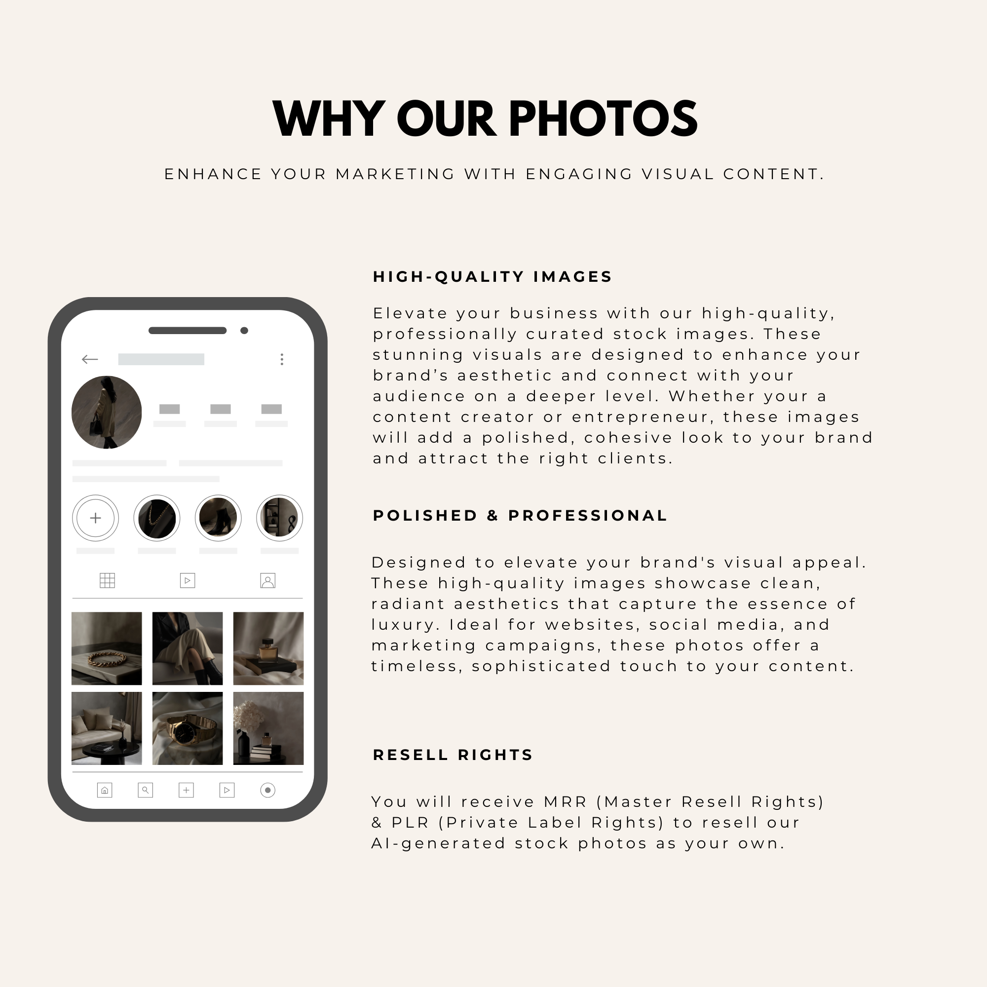 100 Dark High Quality Aesthetic Stock Photos - Elevate Her Agency