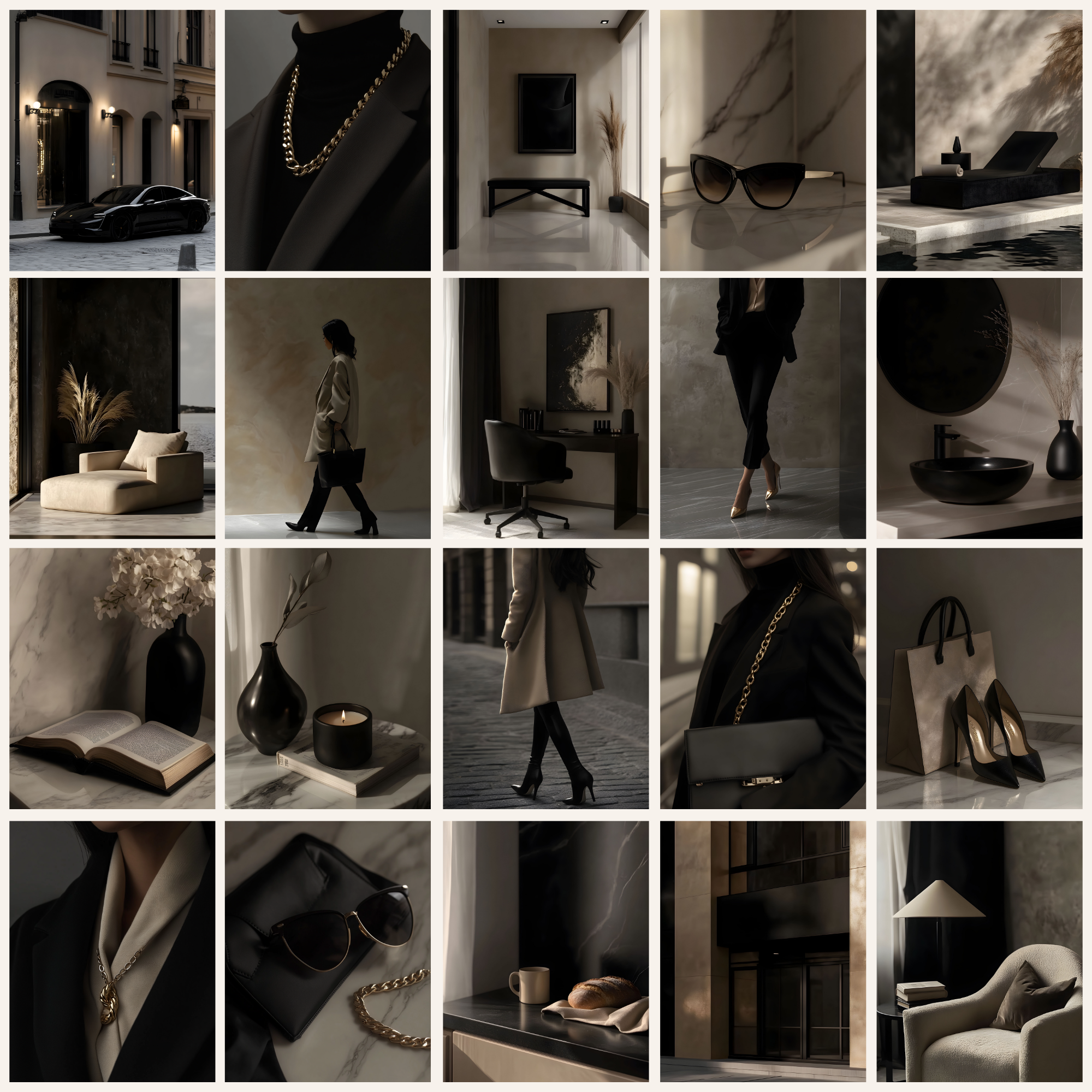 100 Dark High Quality Aesthetic Stock Photos - Elevate Her Agency