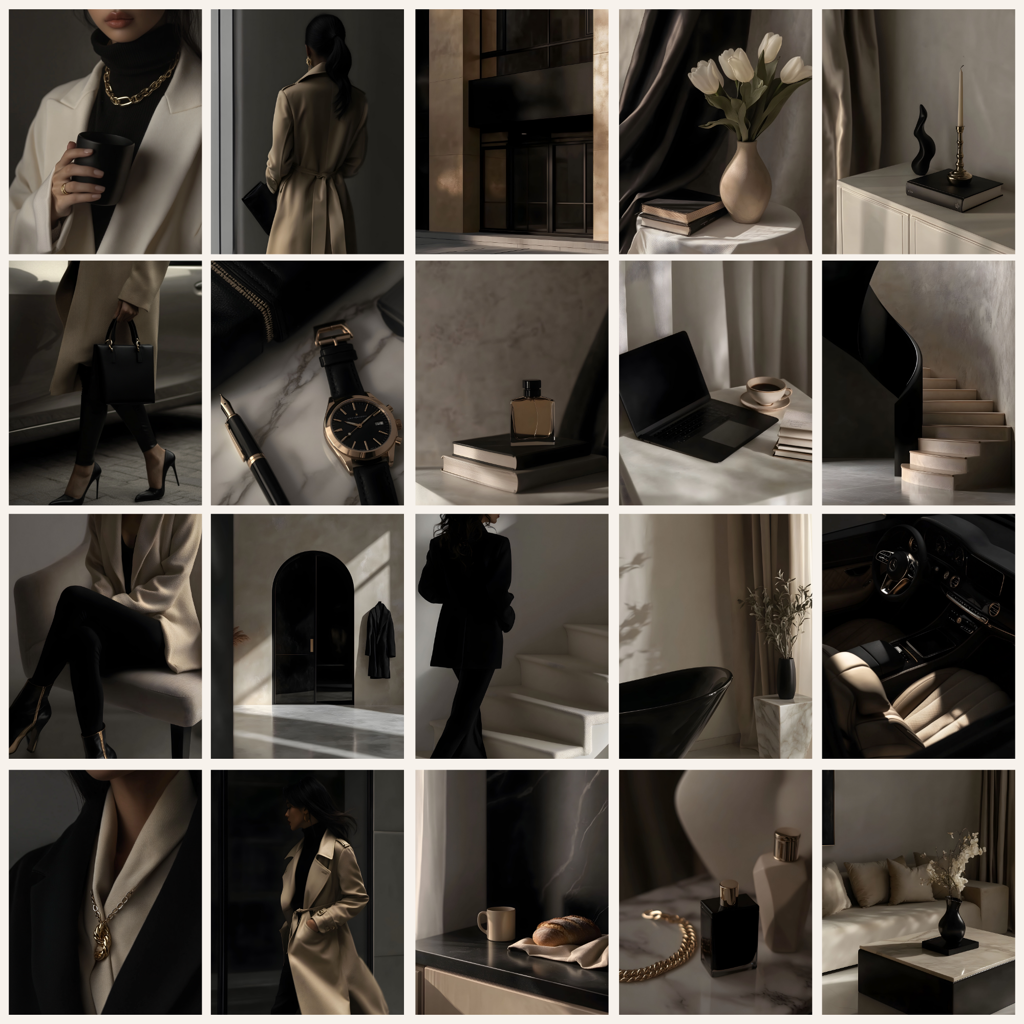 100 Dark High Quality Aesthetic Stock Photos - Elevate Her Agency