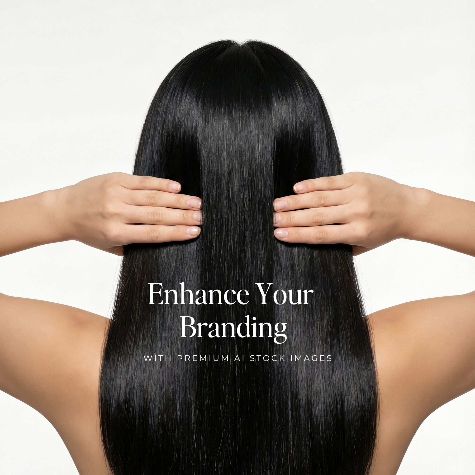 Hair Care Stock Photo Collection - Digital Product Elevate Her Studio