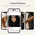 Hair Care Stock Photo Collection - Digital Product Elevate Her Studio