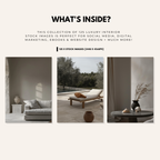 Preview of luxury interior stock images showcasing elegant home decor and modern aesthetics. Ideal for social media, marketing, and branding.