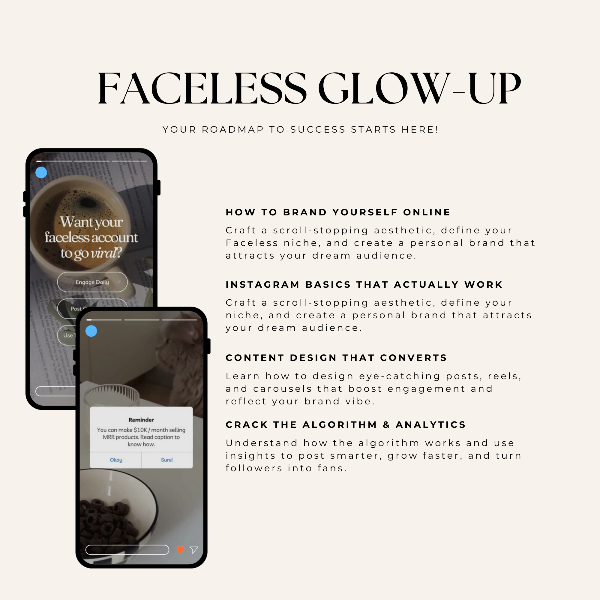 Faceless Digital Marketing Guide - Elevate Her Agency