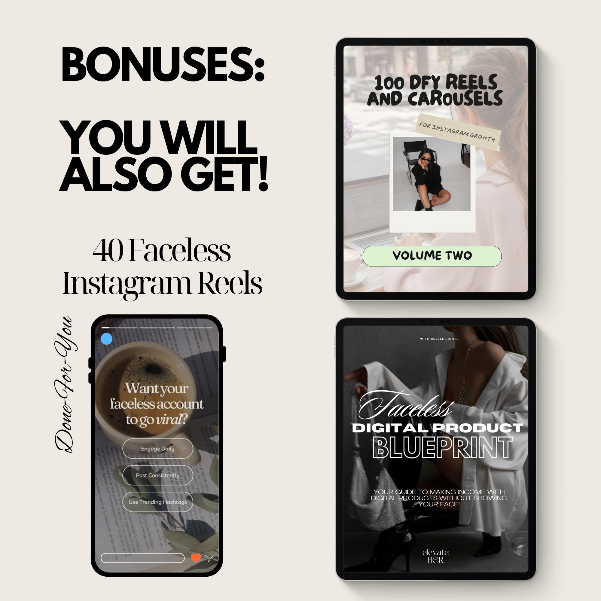 Faceless Digital Marketing Guide - Elevate Her Agency