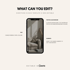 Editable luxury stock images for Canva, allowing customization of text, backgrounds, and elements. Perfect for social media and marketing visuals.