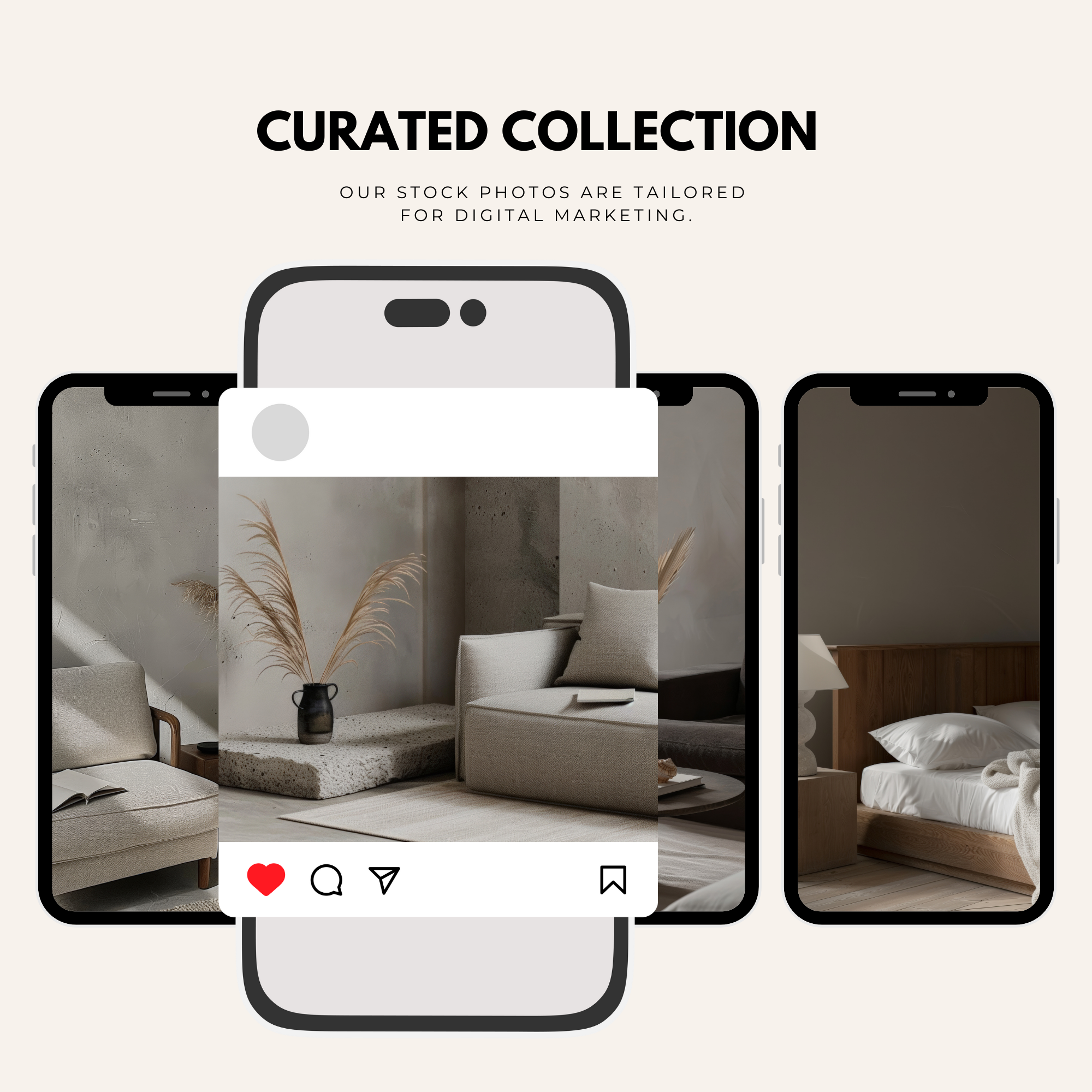 Showcase of luxury stock images tailored for digital marketing, featuring elegant interiors and lifestyle aesthetics. Ideal for entrepreneurs and creatives.