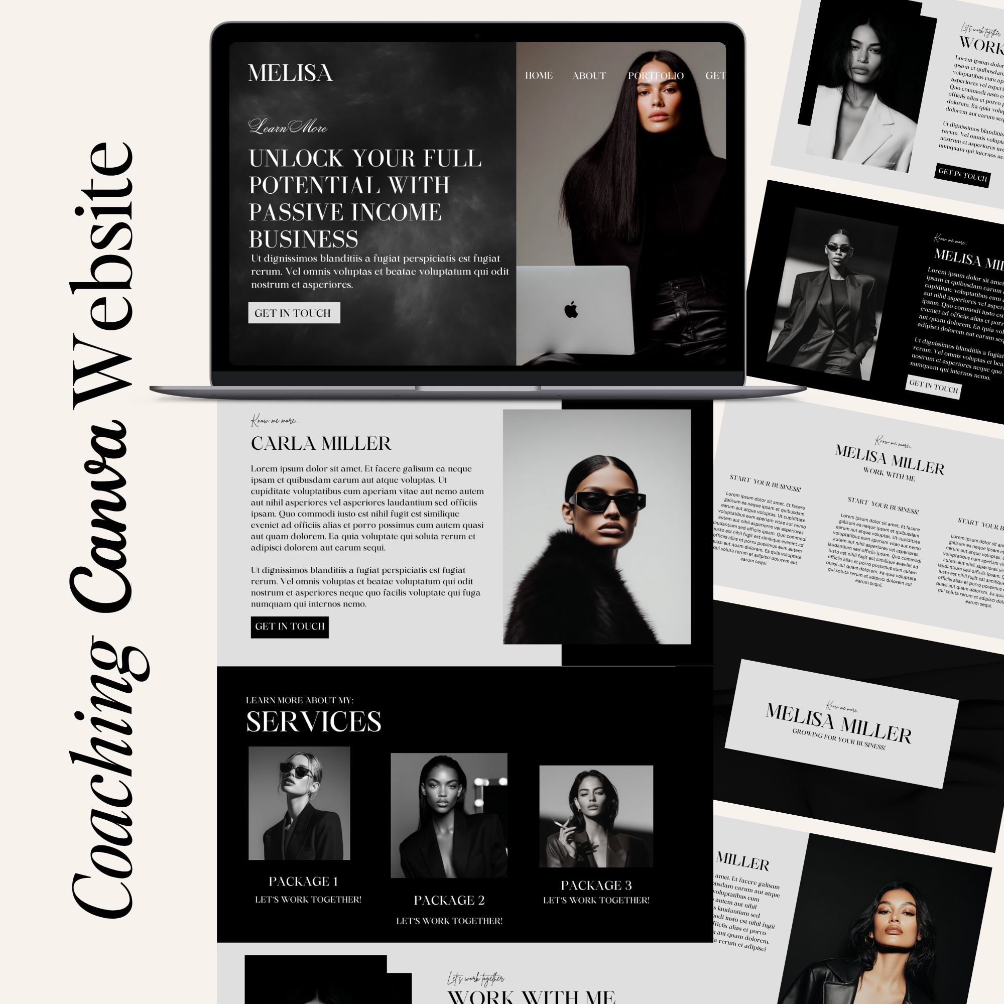 Coaching Canva Website