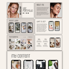 UGC Portfolio Canva Website