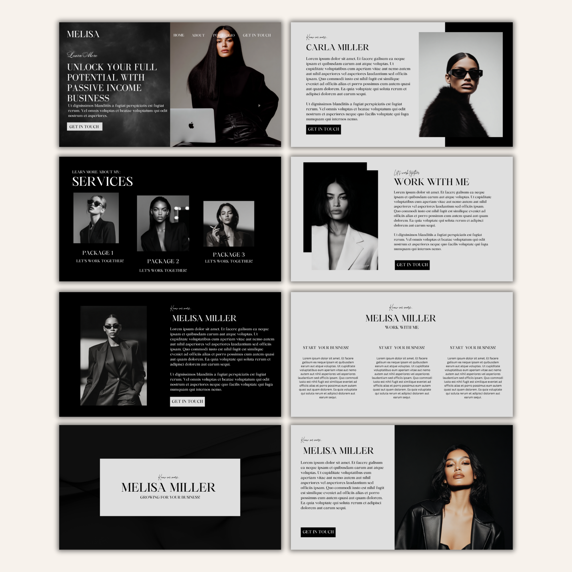Coaching Canva Website