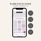 Work Day Planner - Elevate Her Agency