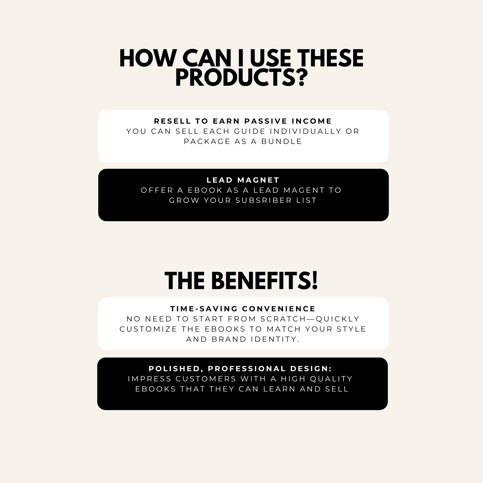 Learn to generate passive income with 17 ebook guides, fully customizable and resellable with MRR.