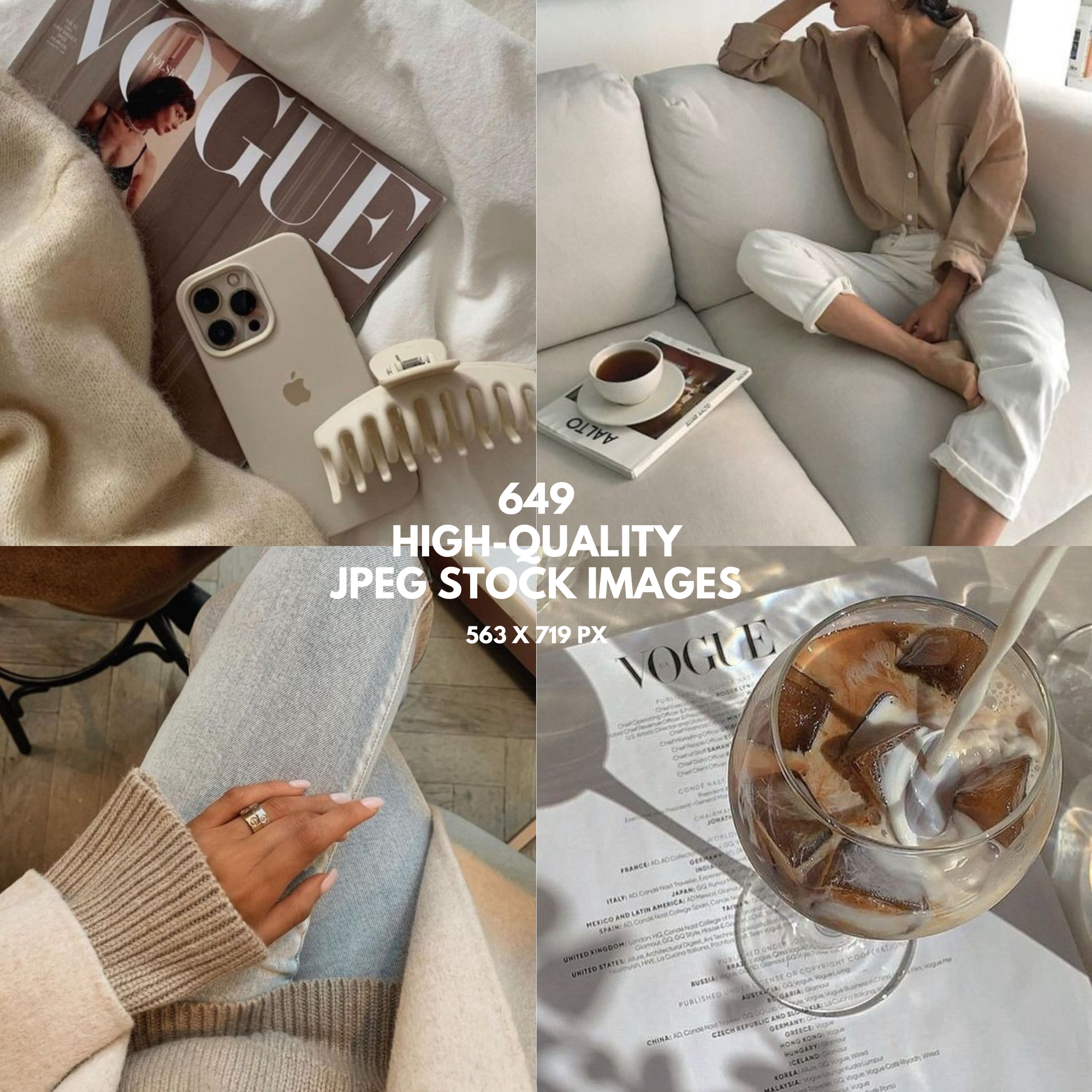 649 Lifestyle Stock Photos Bundle - Elevate Her Agency