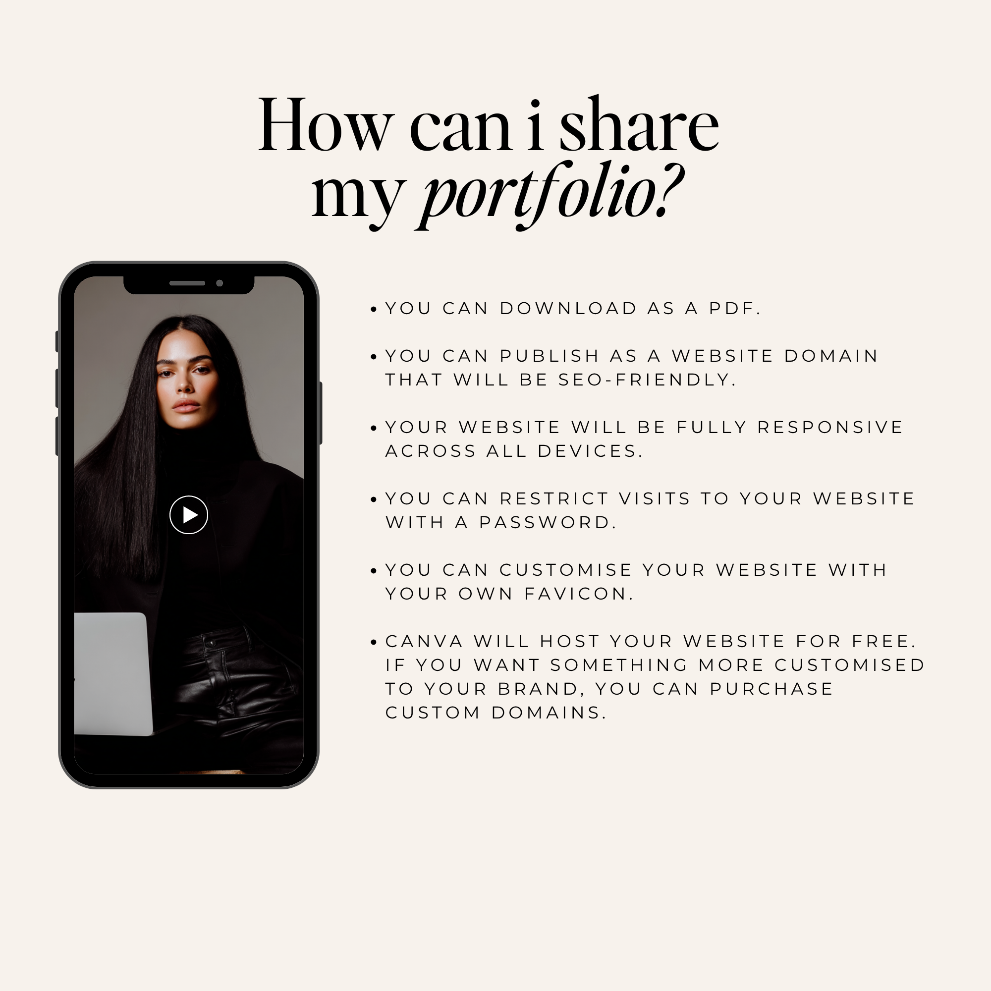 Coaching Canva Website
