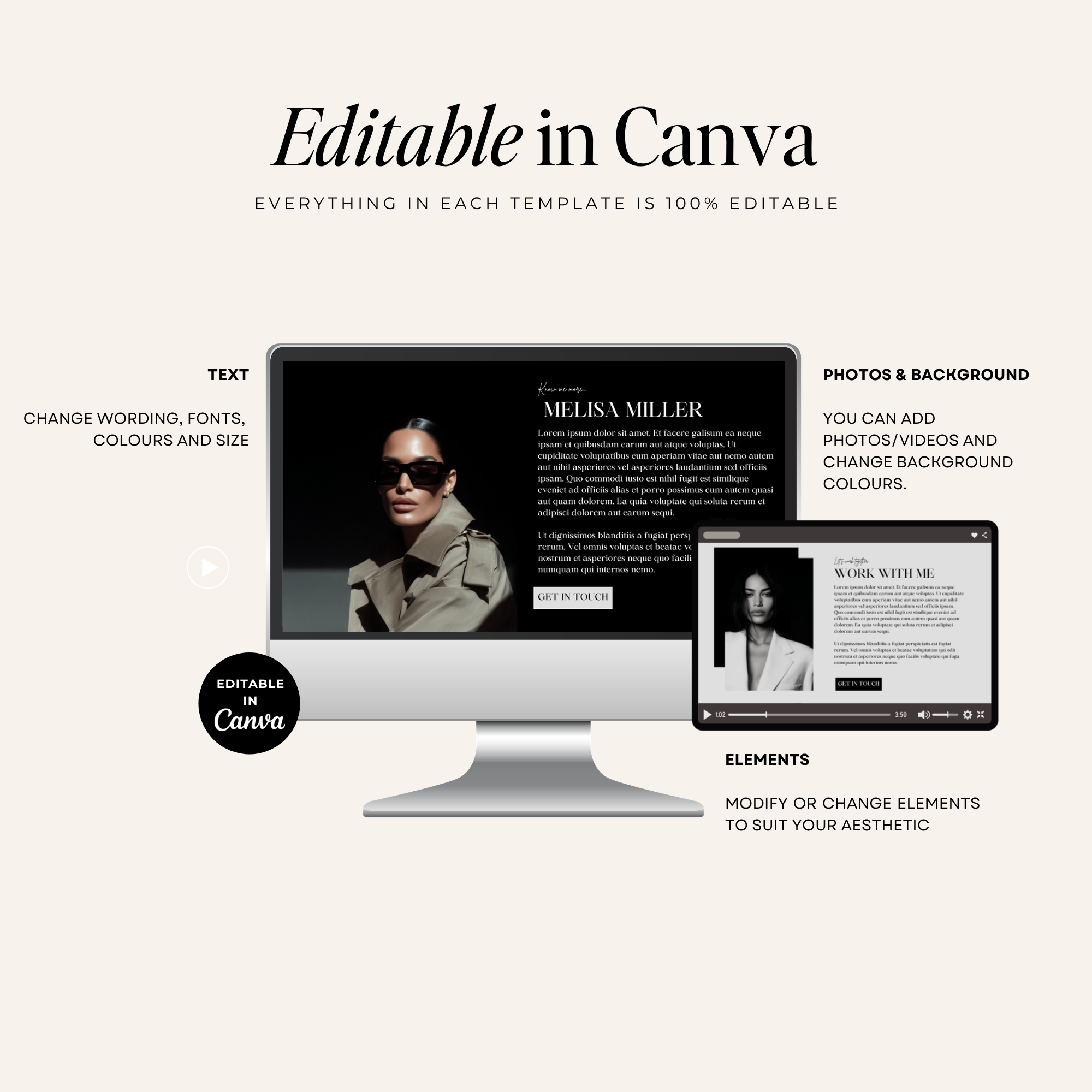 Coaching Canva Website