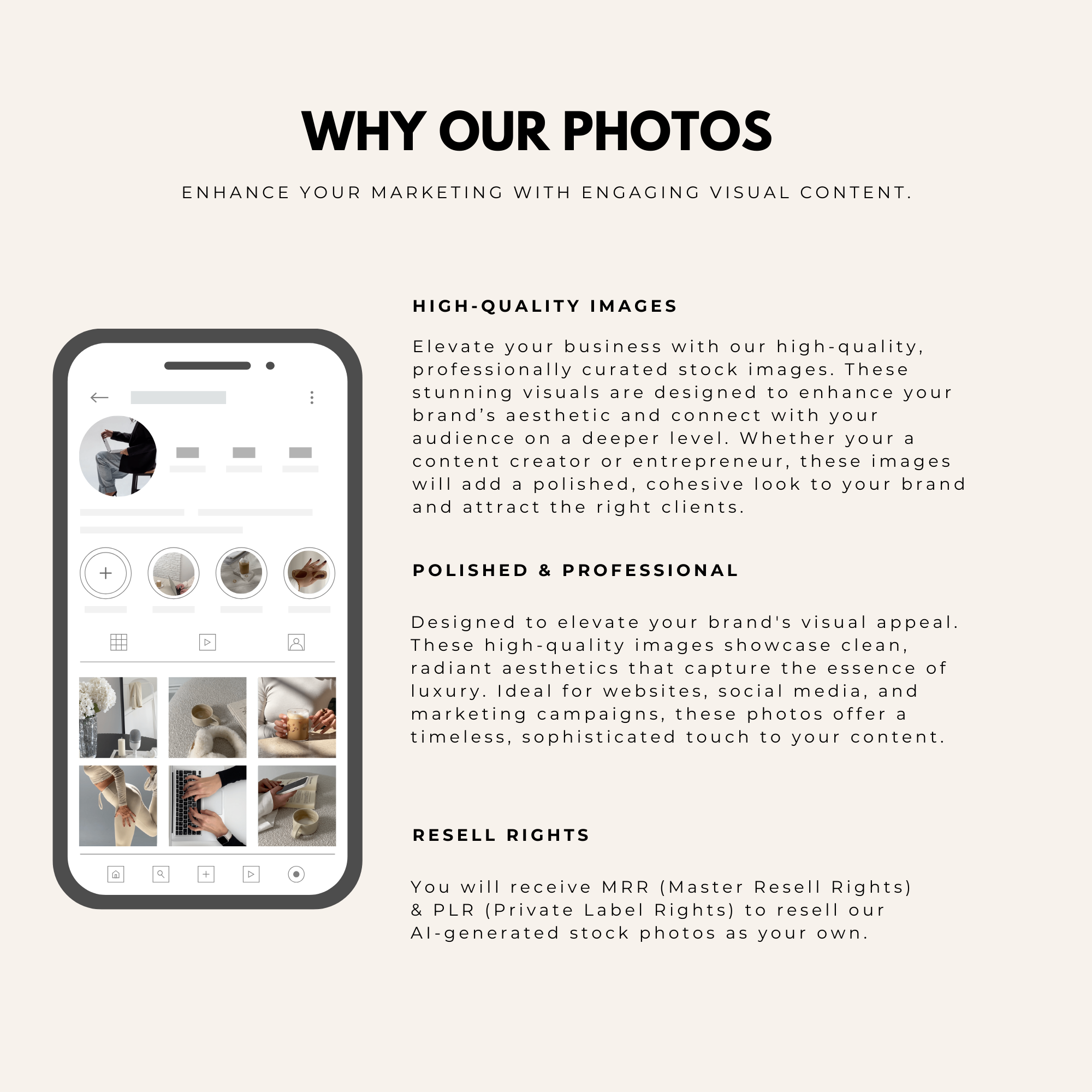 649 Lifestyle Stock Photos Bundle - Elevate Her Agency