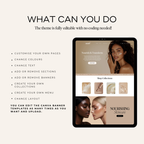 Shopify template for luxury skincare brands with a sleek, elegant design. Fully customizable and conversion-focused.