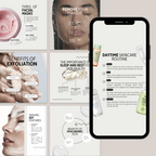 50 Skincare Instagram Template Collection - Elevate Her Agency