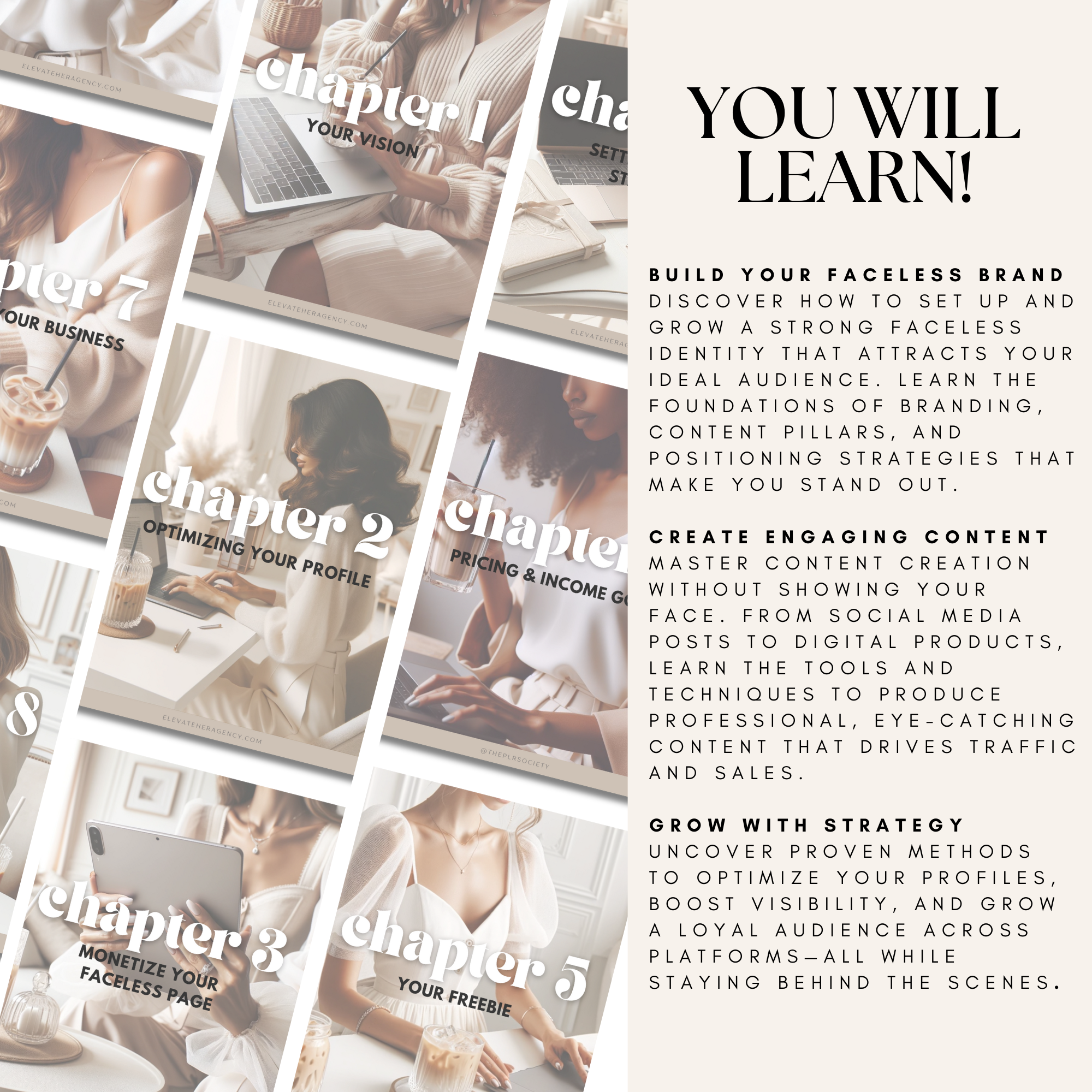 The Faceless Beginners Guide - Elevate Her Agency