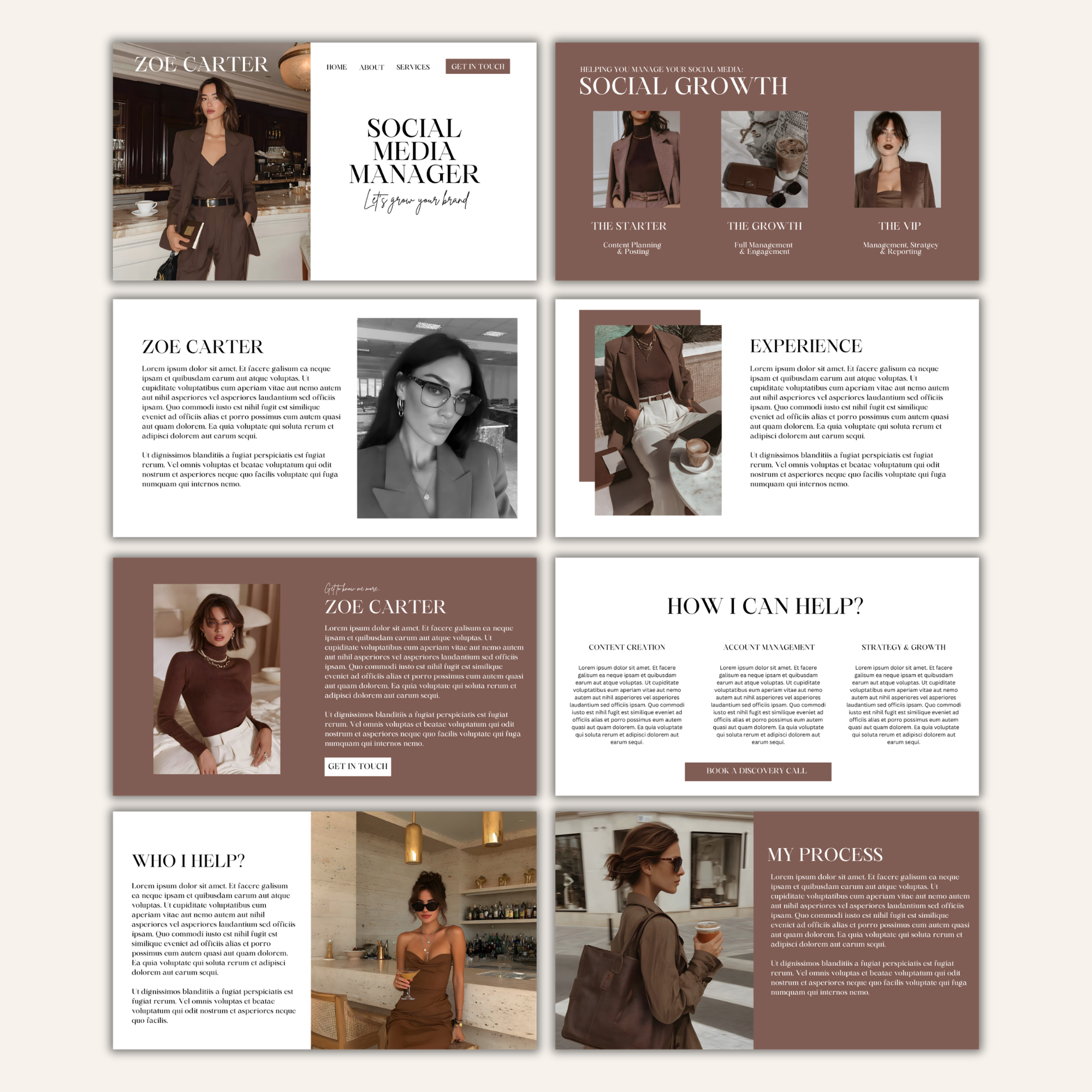 Social Media Manager Canva Website