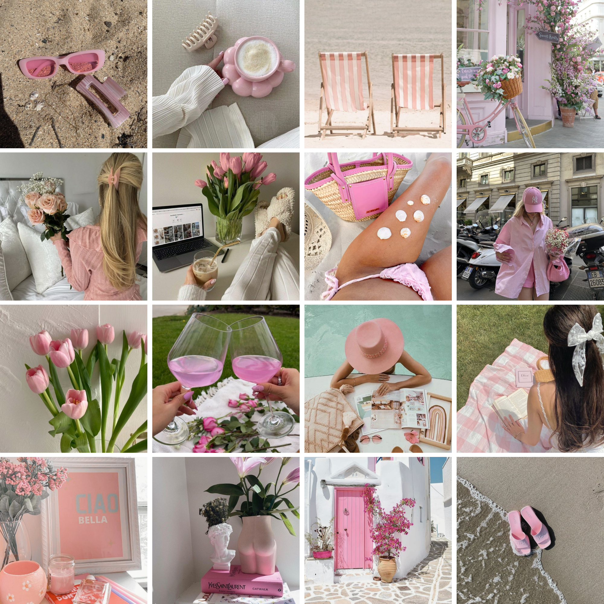 170 Blush Pink Stock Photos & Reels Bundle - Elevate Her Agency