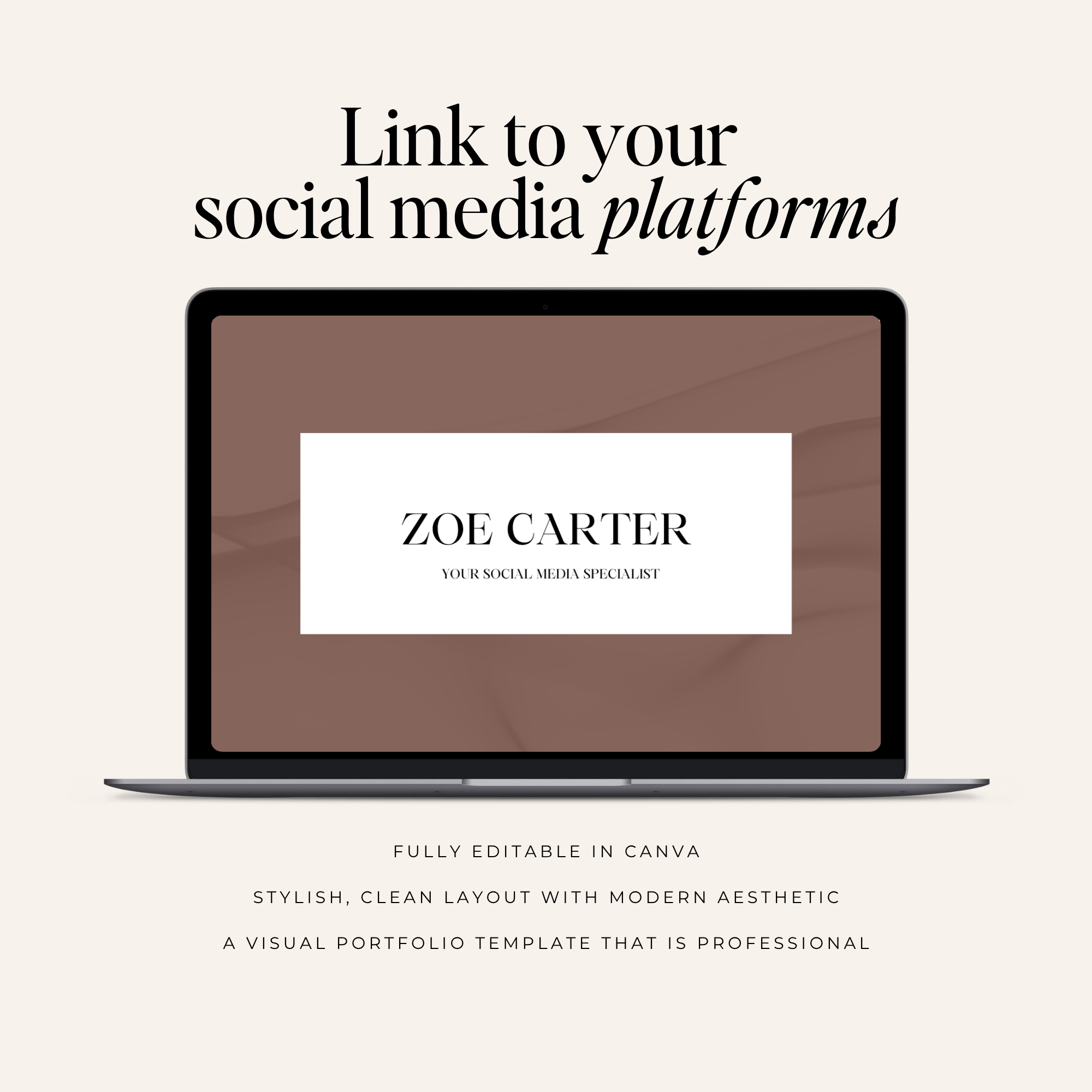Social Media Manager Canva Website