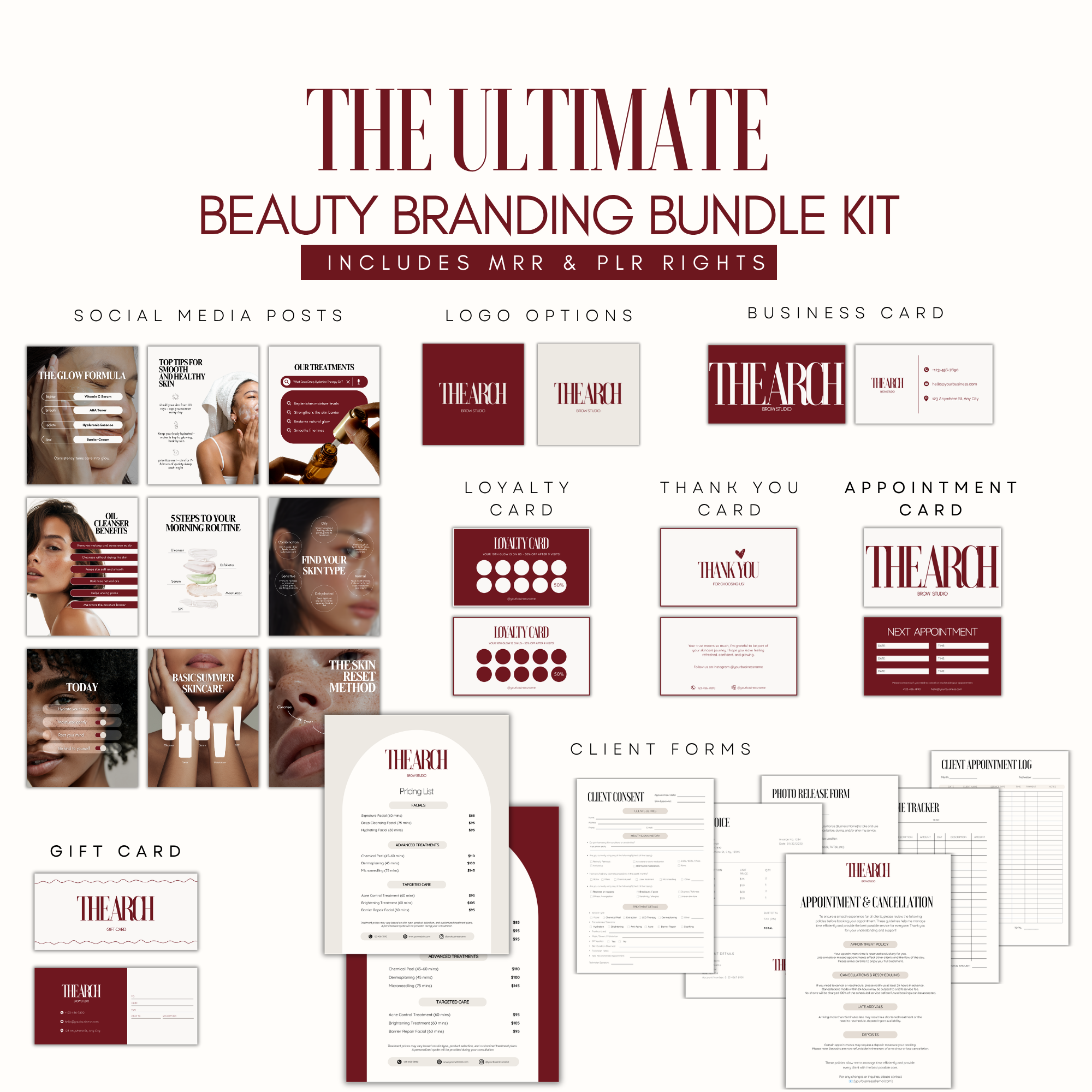 Ultimate Beauty Branding Bundle Kit