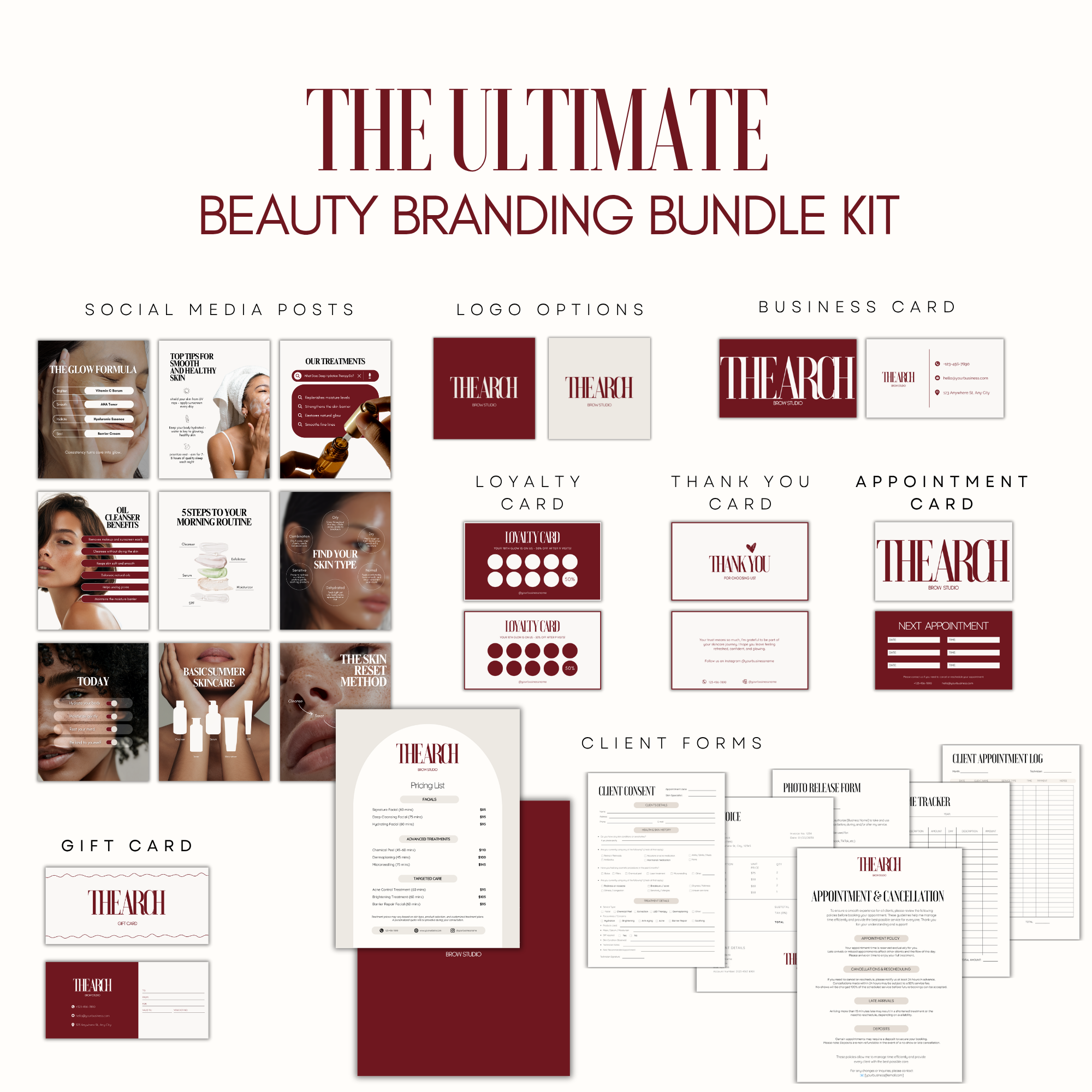 Ultimate Beauty Branding Bundle Kit