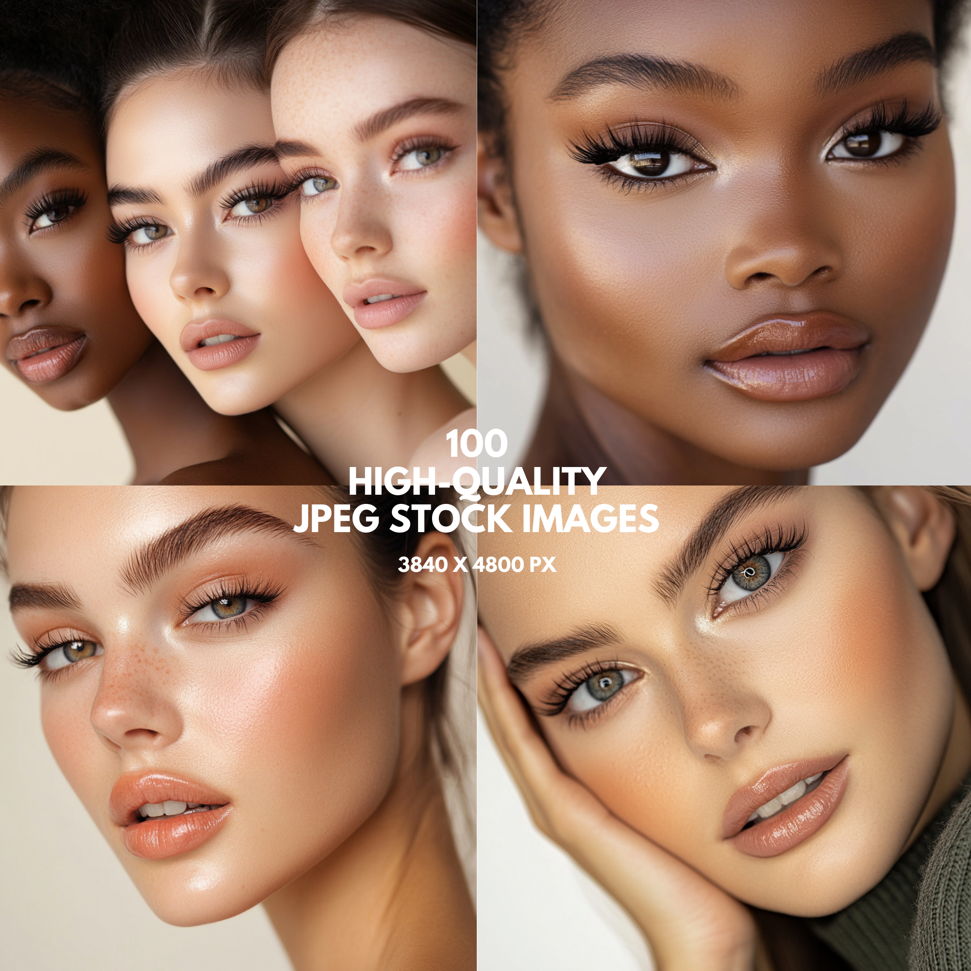 High-quality 100 Beauty Stock Photos  for Stunning Visuals with Master Resell Rights, perfect for digital marketing and website design.