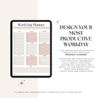 Work Day Planner - Elevate Her Agency