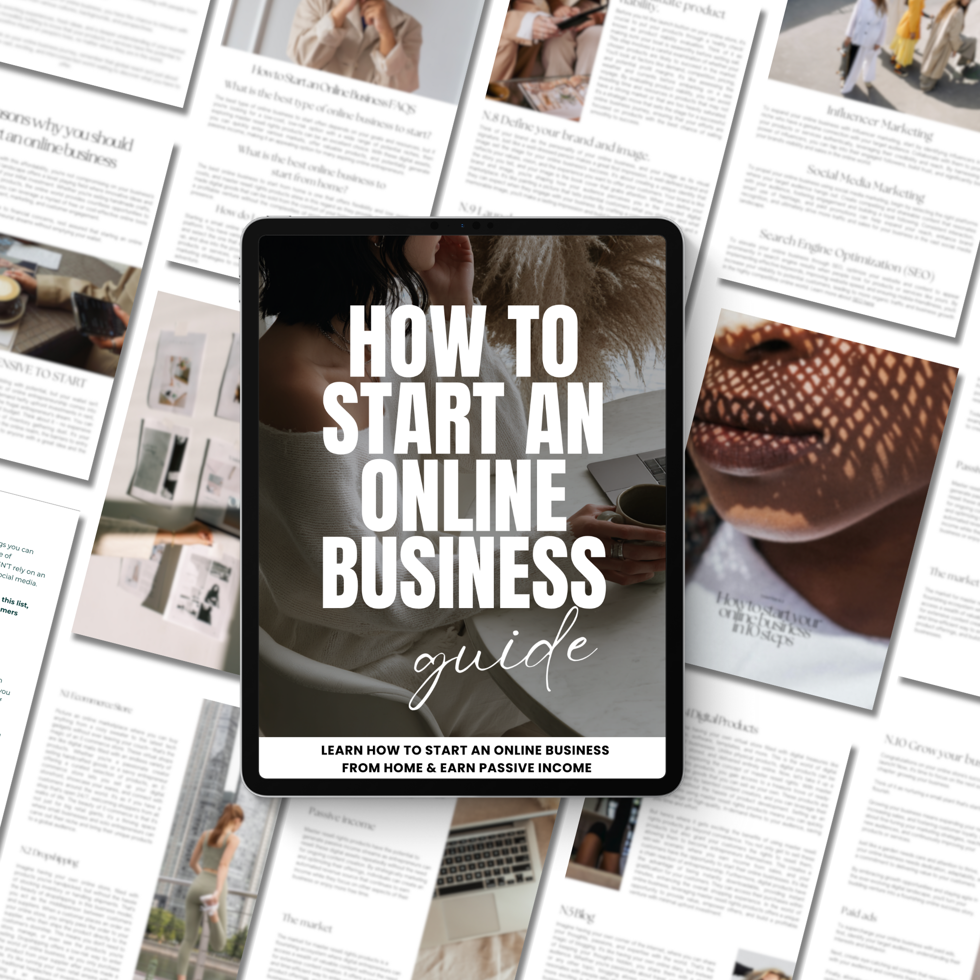 How To Start An Online Business Guide - Elevate Her Studio
