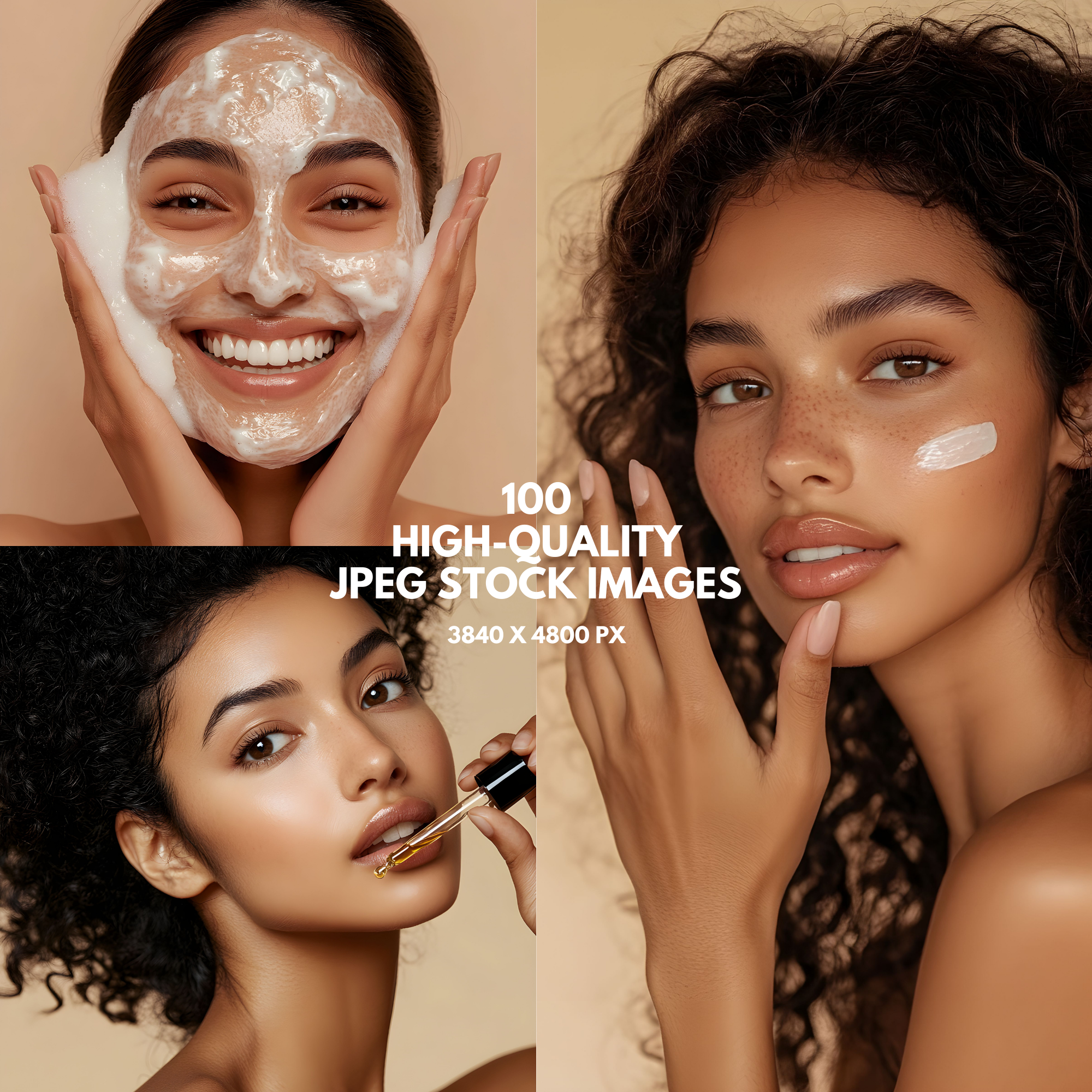 100 Skincare Beauty Stock Photos - Elevate Her Agency