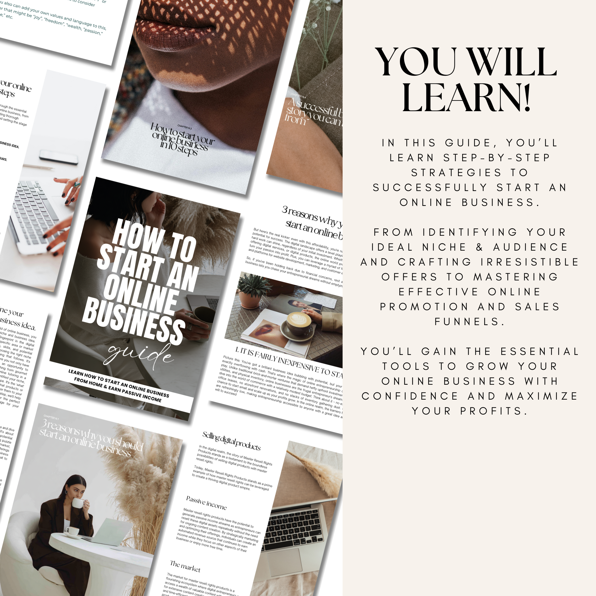 How To Start An Online Business Guide - Elevate Her Studio