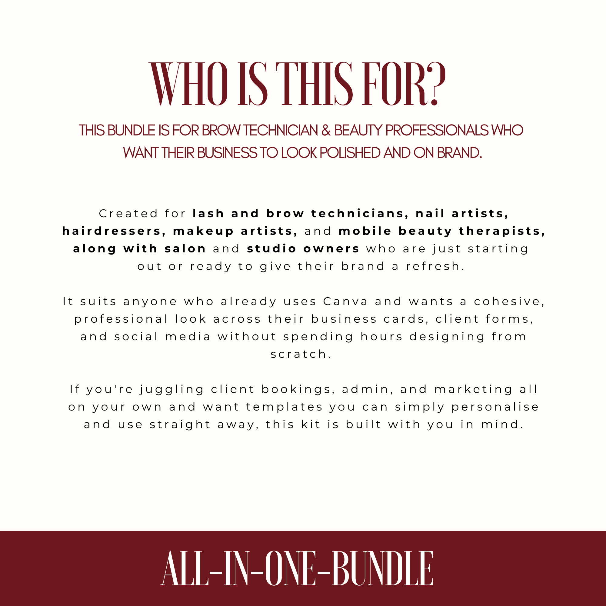 Ultimate Beauty Branding Bundle Kit