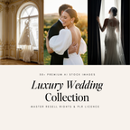 Luxury Wedding Stock Photo Collection - Digital Product Elevate Her Studio