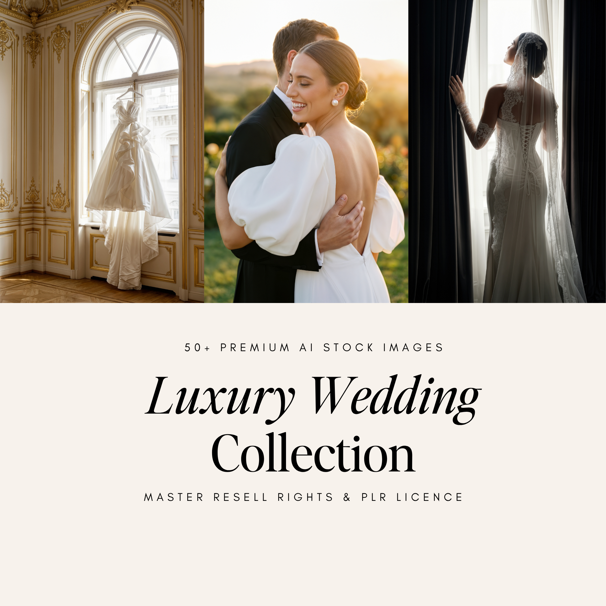 Luxury Wedding Stock Photo Collection - Digital Product Elevate Her Studio