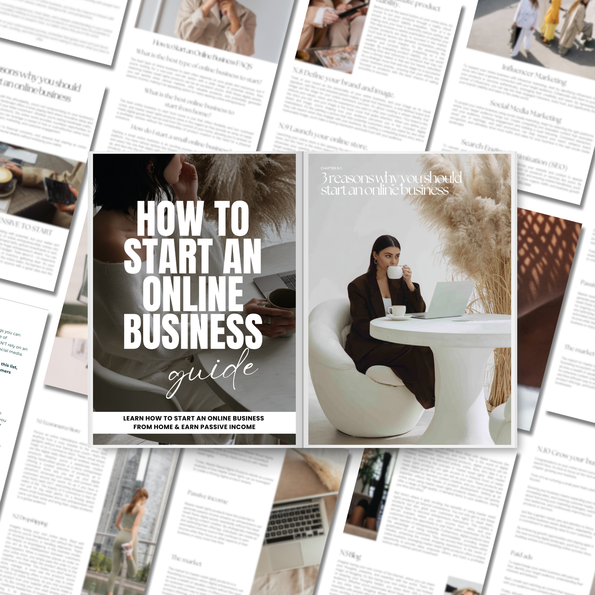 How To Start An Online Business Guide - Elevate Her Studio