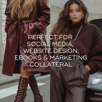 50 Modern Femme Stock Photos - Elevate Her Studio