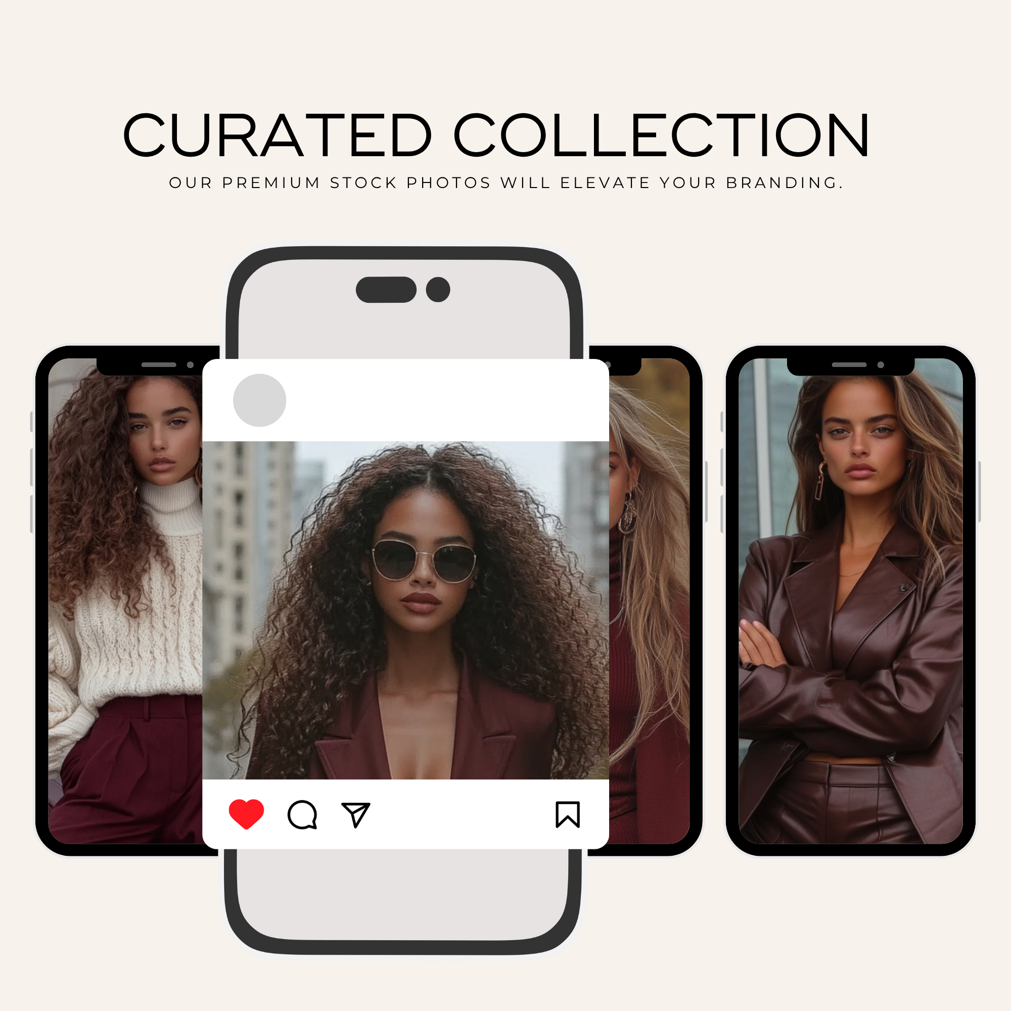 50 Modern Femme Stock Photos - Elevate Her Studio