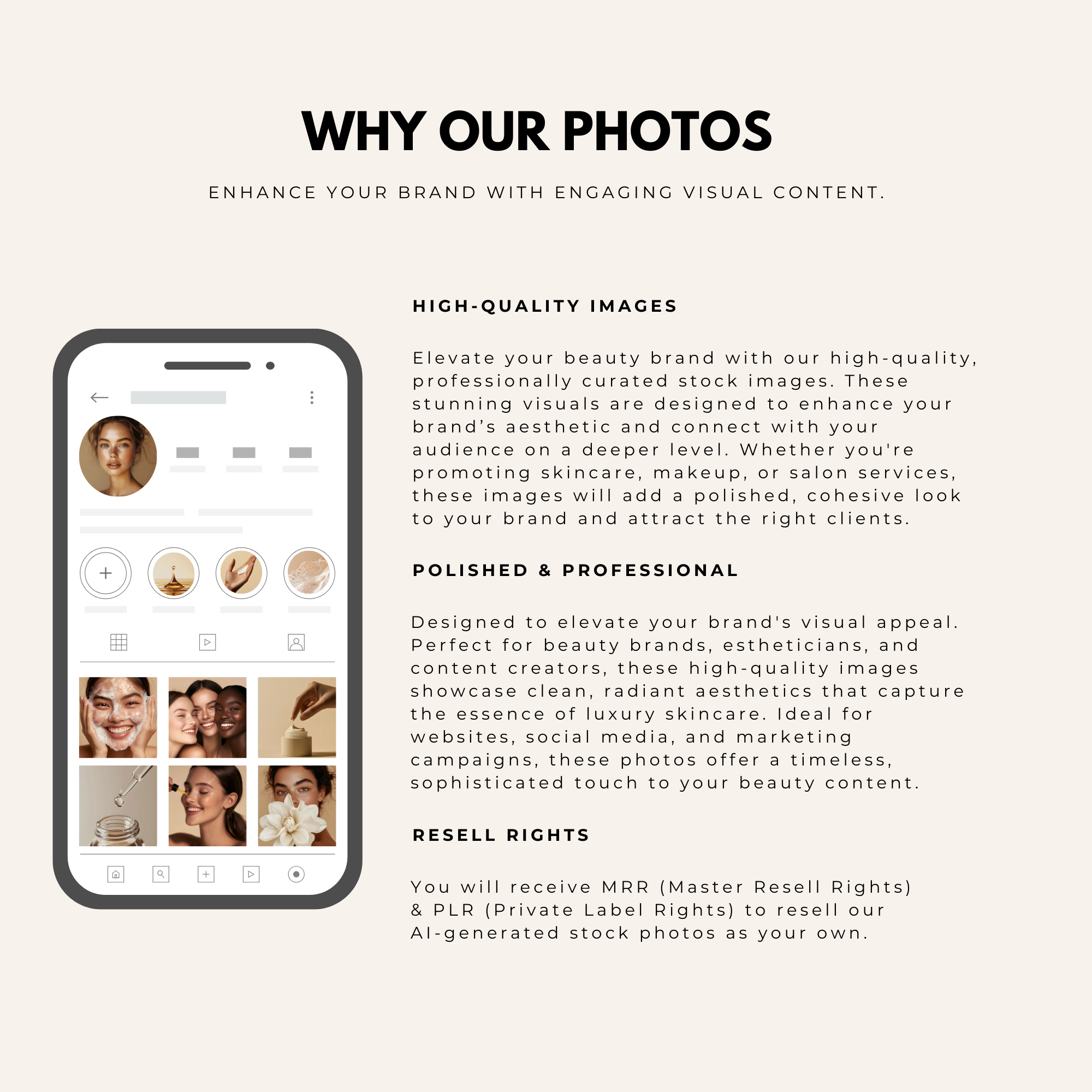 100 Skincare Beauty Stock Photos - Elevate Her Agency