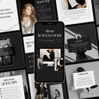 200 Coaching Instagram Templates - Elevate Her Agency