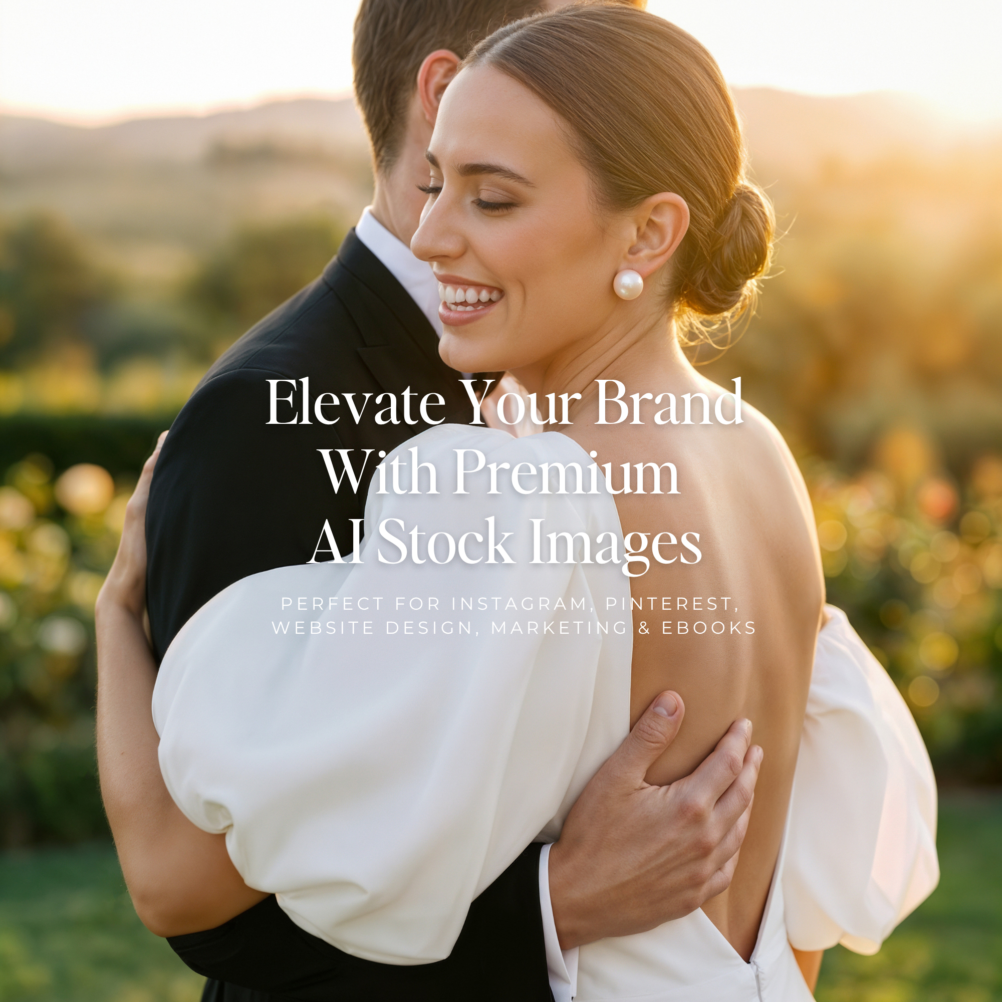 Luxury Wedding Stock Photo Collection - Digital Product Elevate Her Studio