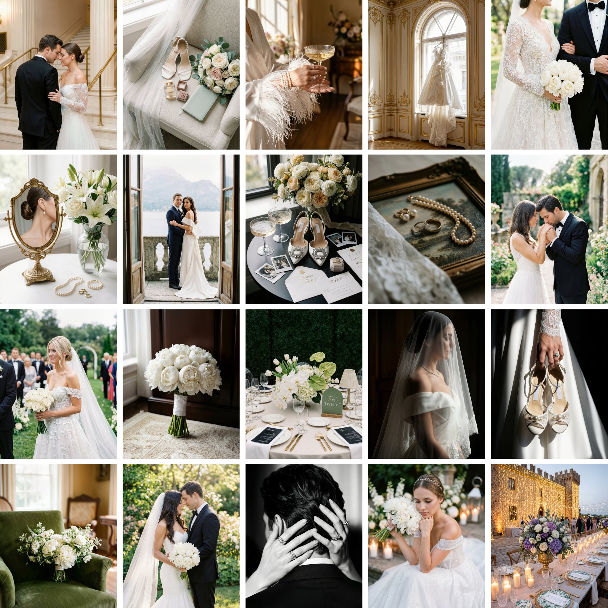 Luxury Wedding Stock Photo Collection - Digital Product Elevate Her Studio