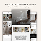 Digital Product Shopify Website Template - Elevate Her Agency