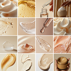 Premium skincare stock images featuring creams, serums, and luxurious textures. Perfect for digital marketers, estheticians, and beauty brands.