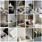 Collage of luxury interior and lifestyle stock images featuring modern decor, neutral tones, and aesthetic compositions. Ideal for branding and marketing.