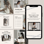 The Clean Girl Content Kit - Digital Product Elevate Her Studio
