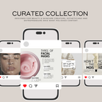 50 Skincare Instagram Template Collection - Elevate Her Agency