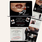 Coaching Canva Website Template - Digital Product Elevate Her Studio